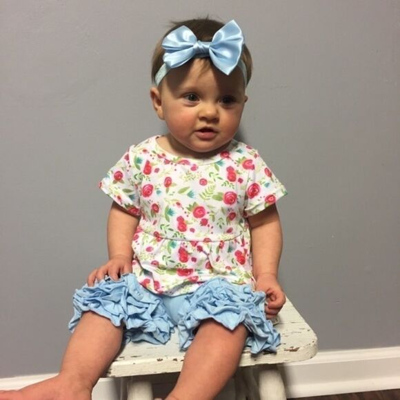 NEW Floral 2pc. Shorts Set - Picture 1 of 5